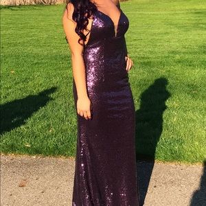Purple Prom Dress